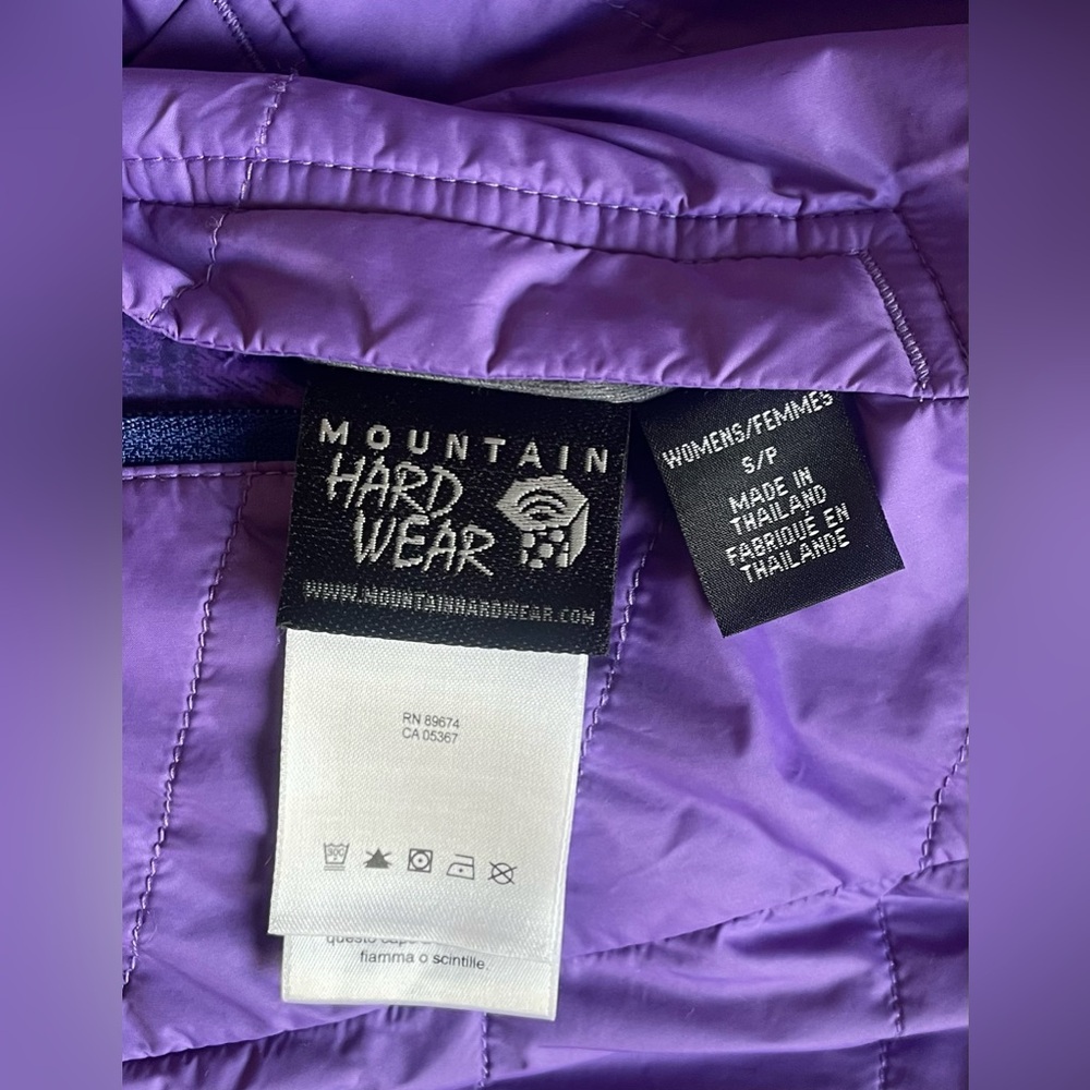Mountain Hardware Reversible Jacket, Wms Small - image 3